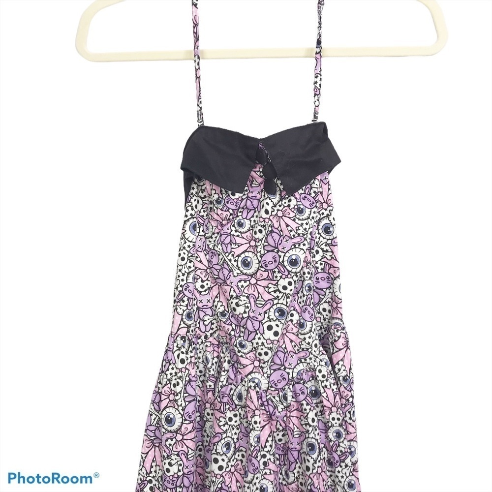 Hell Bunny Spooky Eyeball And Skull Print Dress — image 3 of 8